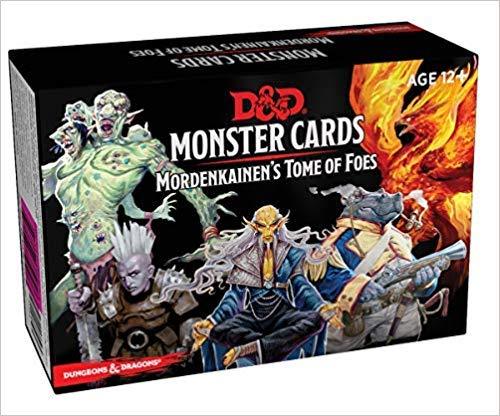 D&D Mordenkainen's Tome of Foes Card Deck Role Playing Game Gale Force 9
