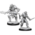 D&D Nolzur’s Marvelous Unpainted Miniatures: Bugbear Barbarian & Rogue Miniatures Wizkids