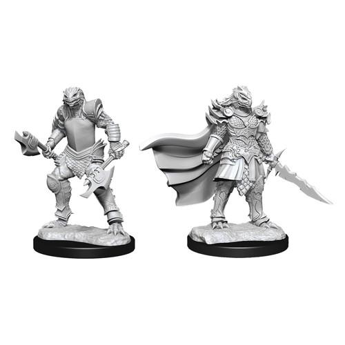 D&D Nolzur’s Marvelous Unpainted Miniatures: Female Dragonborn Fighter Miniatures Wizkids