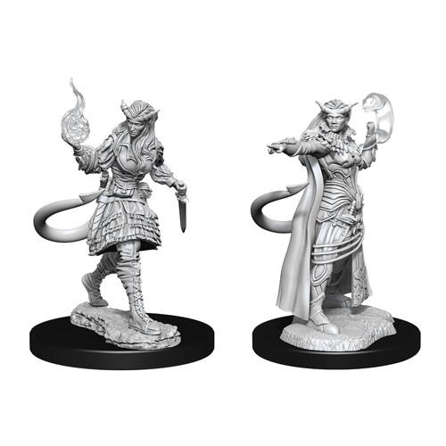 D&D Nolzur’s Marvelous Unpainted Miniatures: Female Tiefling Sorcerer Miniatures Wizkids
