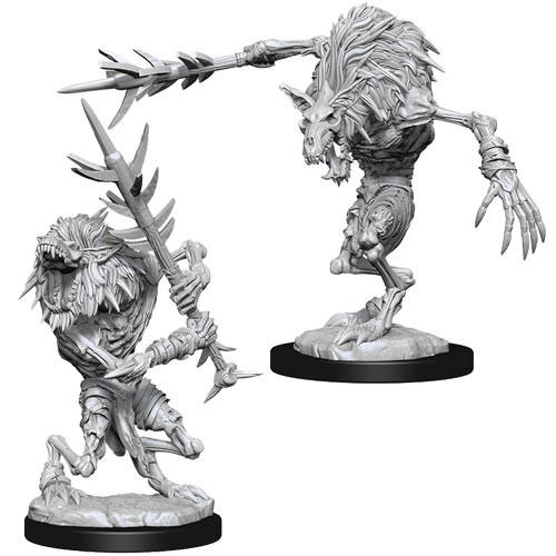 D&D Nolzur’s Marvelous Unpainted Miniatures: Gnoll Witherlings Miniatures Wizkids