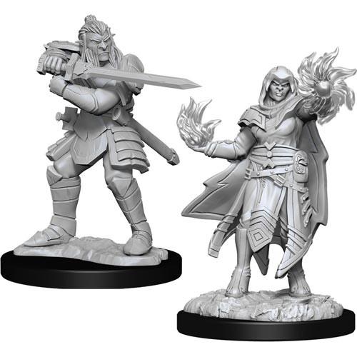 D&D Nolzur’s Marvelous Unpainted Miniatures: Hobgoblin Fighter & Wizard Miniatures Wizkids