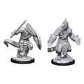 D&D Nolzur’s Marvelous Unpainted Miniatures: Lizardfolk Barbarian & Cleric Miniatures Wizkids
