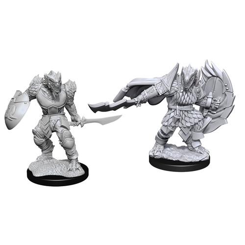 D&D Nolzur’s Marvelous Unpainted Miniatures: Male Dragonborn Fighter Miniatures Wizkids