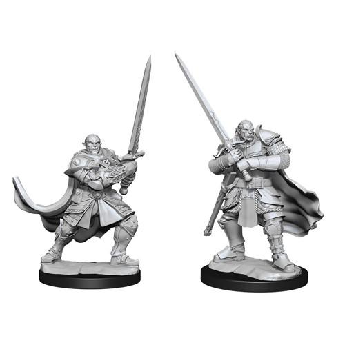 D&D Nolzur’s Marvelous Unpainted Miniatures: Male Half-Orc Paladin Miniatures Wizkids