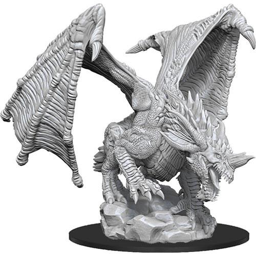 D&D Nolzur's Marvelous Unpainted Miniatures: Young Blue Dragon Miniatures Wizkids