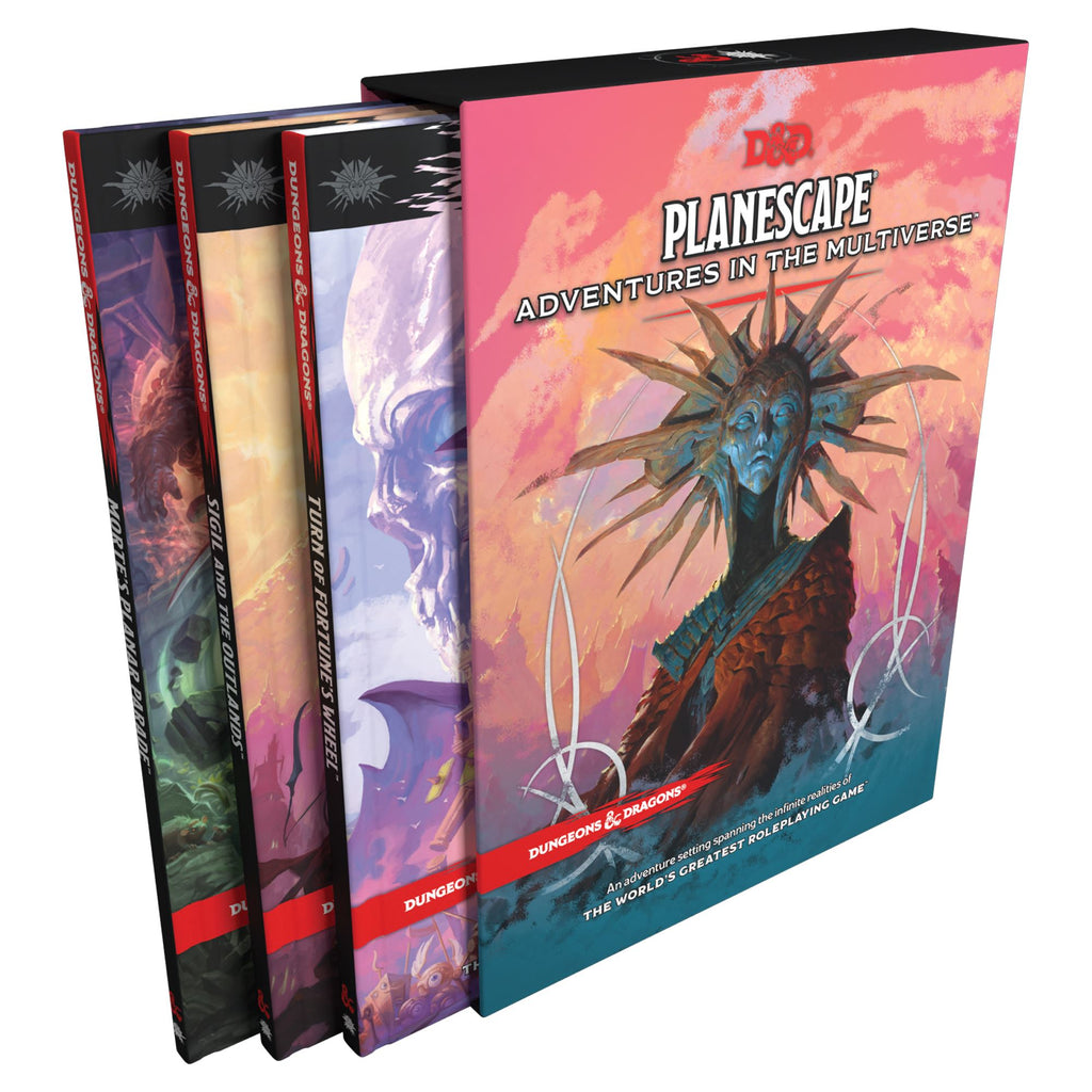 D&D Planescape: Adventures in the Multiverse Slip Case RPG Wizards of the Coast Normal-Cover