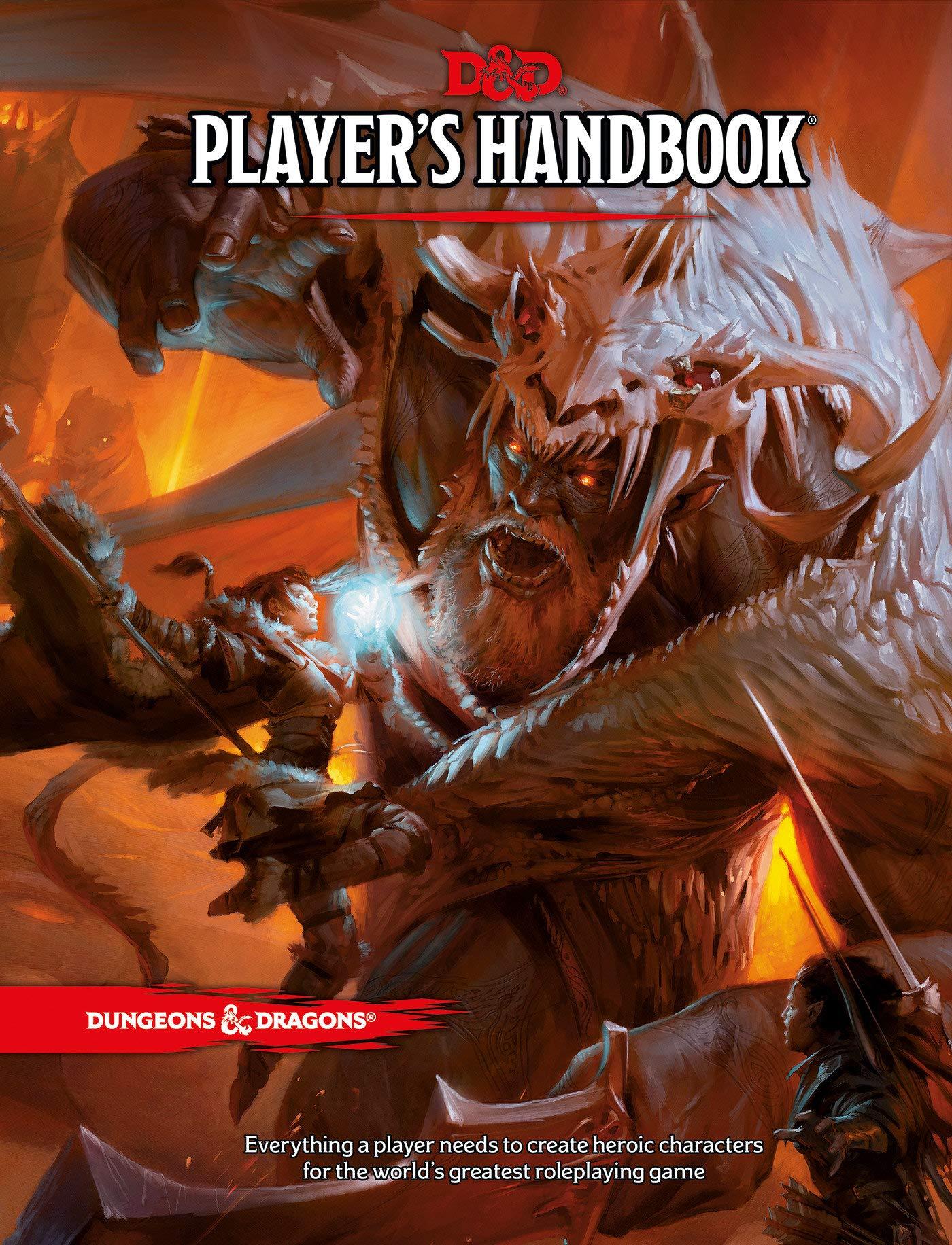 D&D Player's Handbook Role Playing Game Wizards of the Coast 