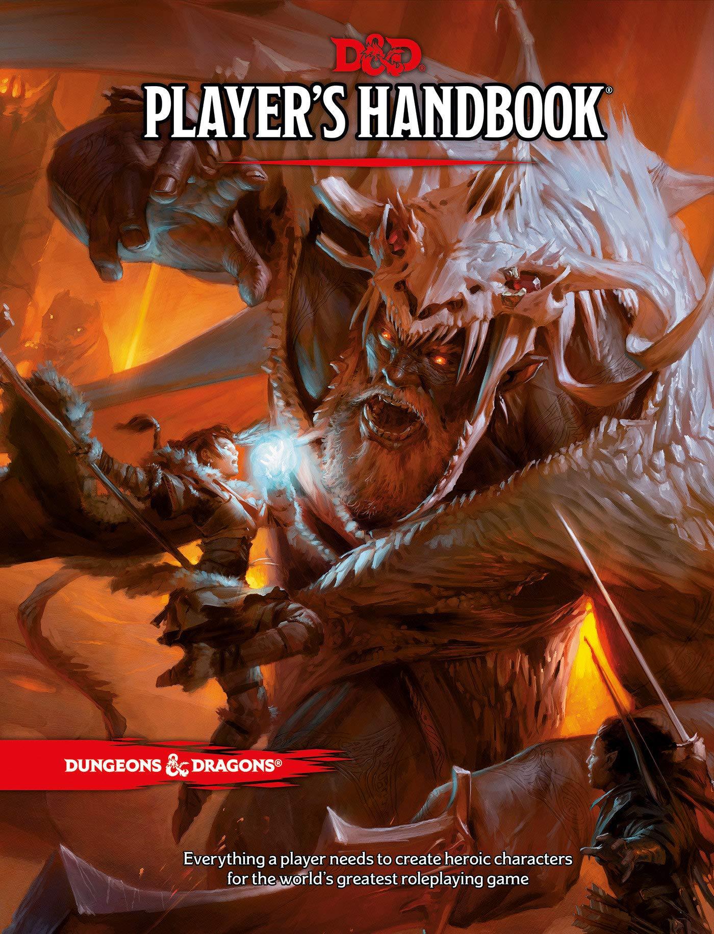 D&D Player's Handbook Role Playing Game Wizards of the Coast