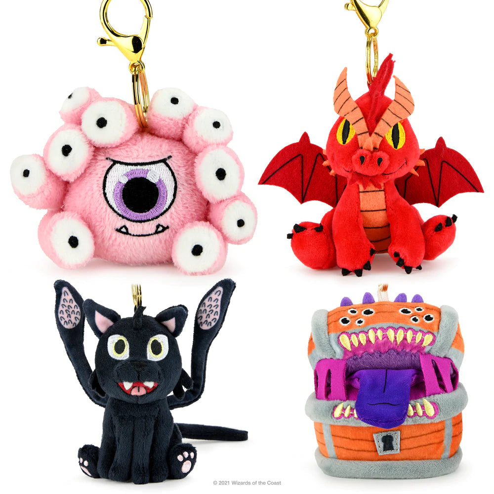 D&D Plush Charms Keychain Wave 1 Keychains Wizards of the Coast
