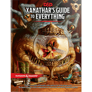 D&D RPG: Xanathars Guide to Everything Role Playing Game Wizards of the Coast 