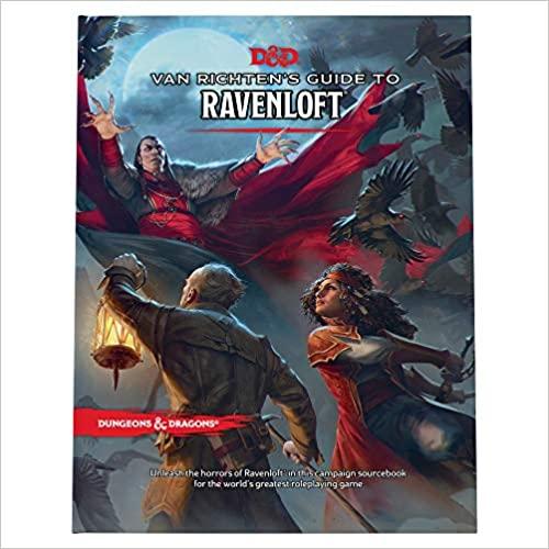 D&D: Van Richten's Guide to Ravenloft Role Playing Game Wizards of the Coast 