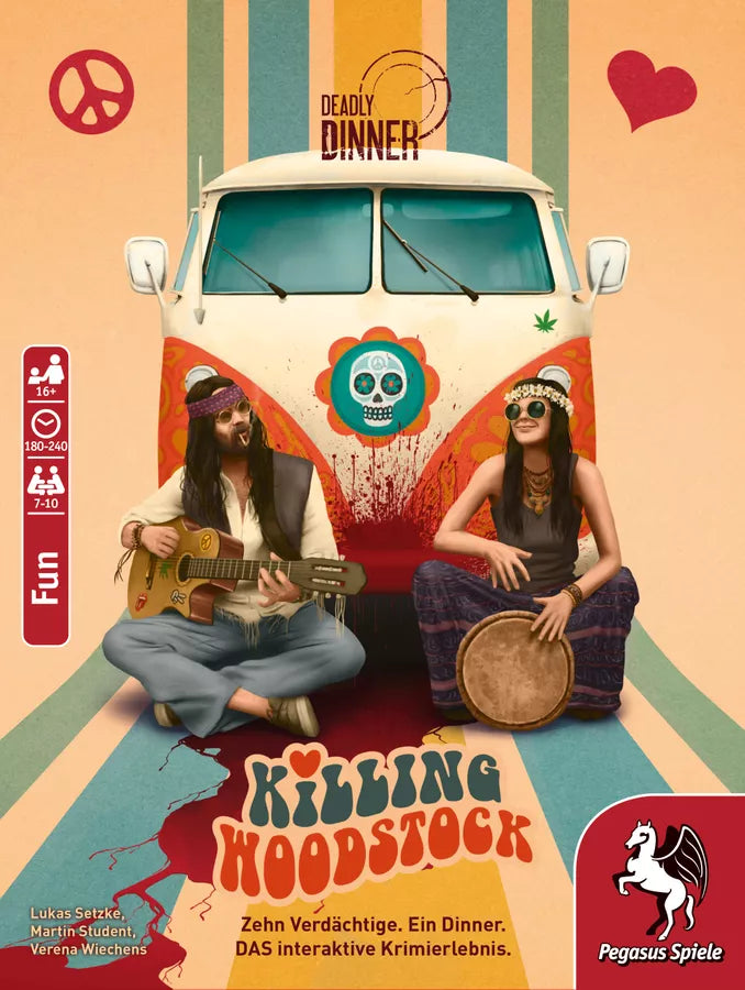 Deadly Dinner: Killing Woodstock RPG Pegasus Spiele