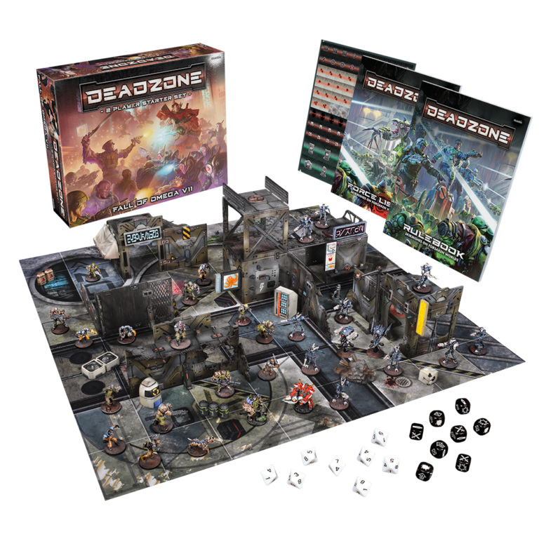 Deadzone 3rd Edition: The Fall of Omega VII - Two-Player Starter Set Miniatures Mantic