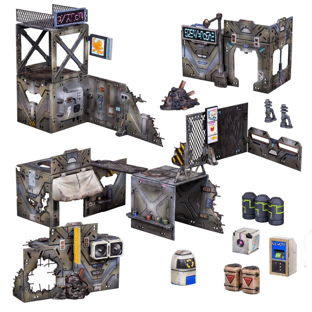 Deadzone Terrain Booster Miniatures Mantic
