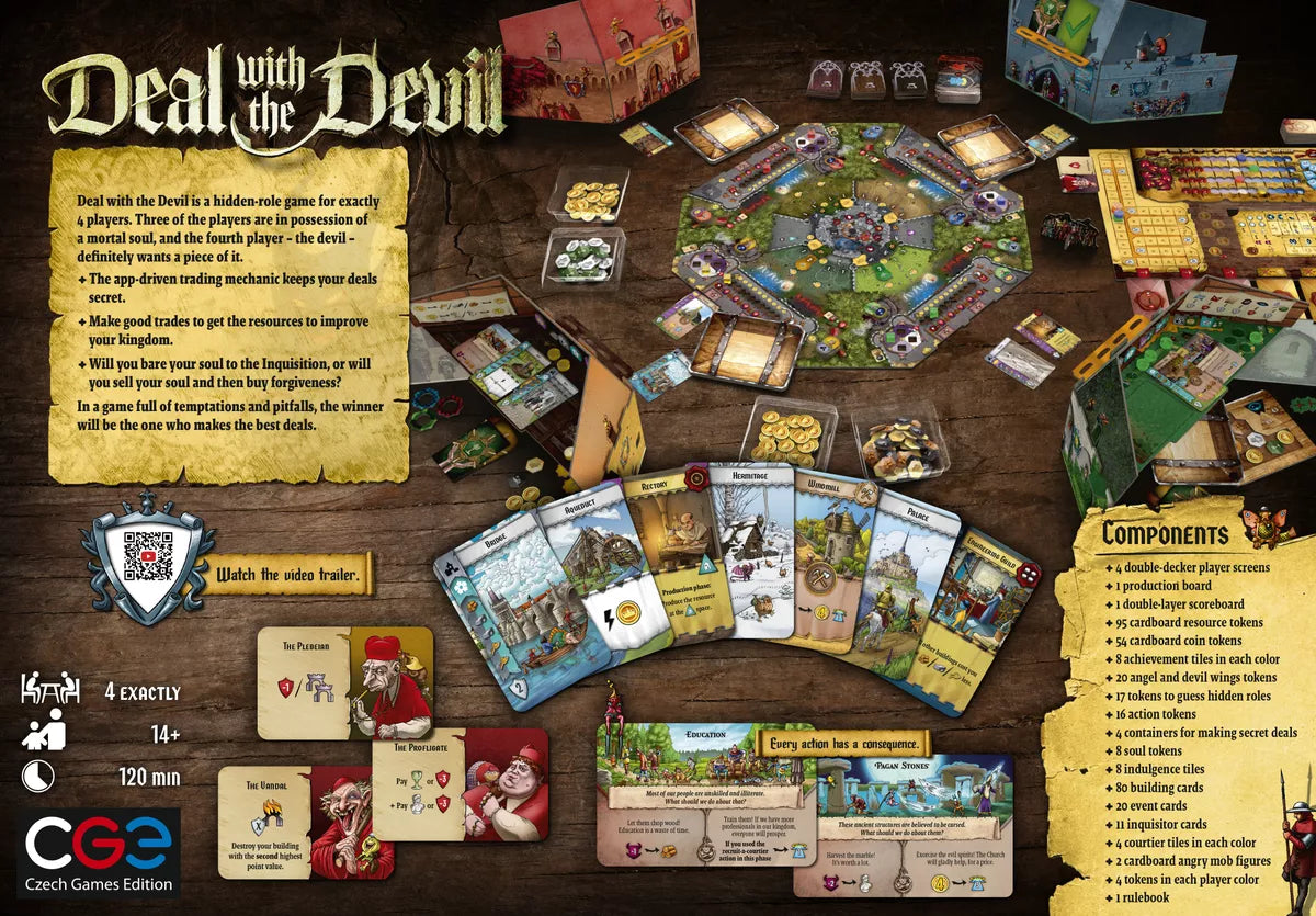 Deal with the Devil Board Games CGE 