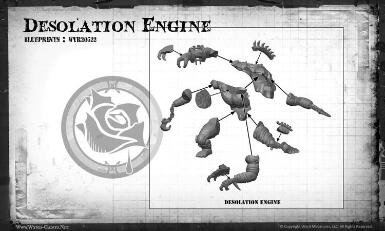 Desolation Engine Miniatures Wyrd