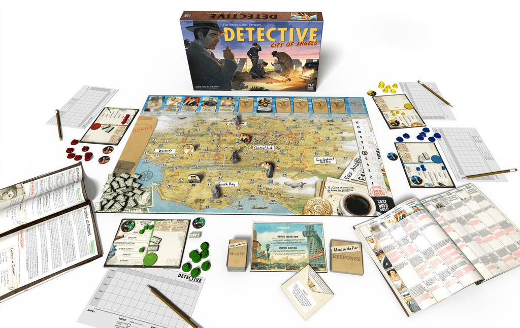 Detective: City of Angels Board Games Van Ryder Games