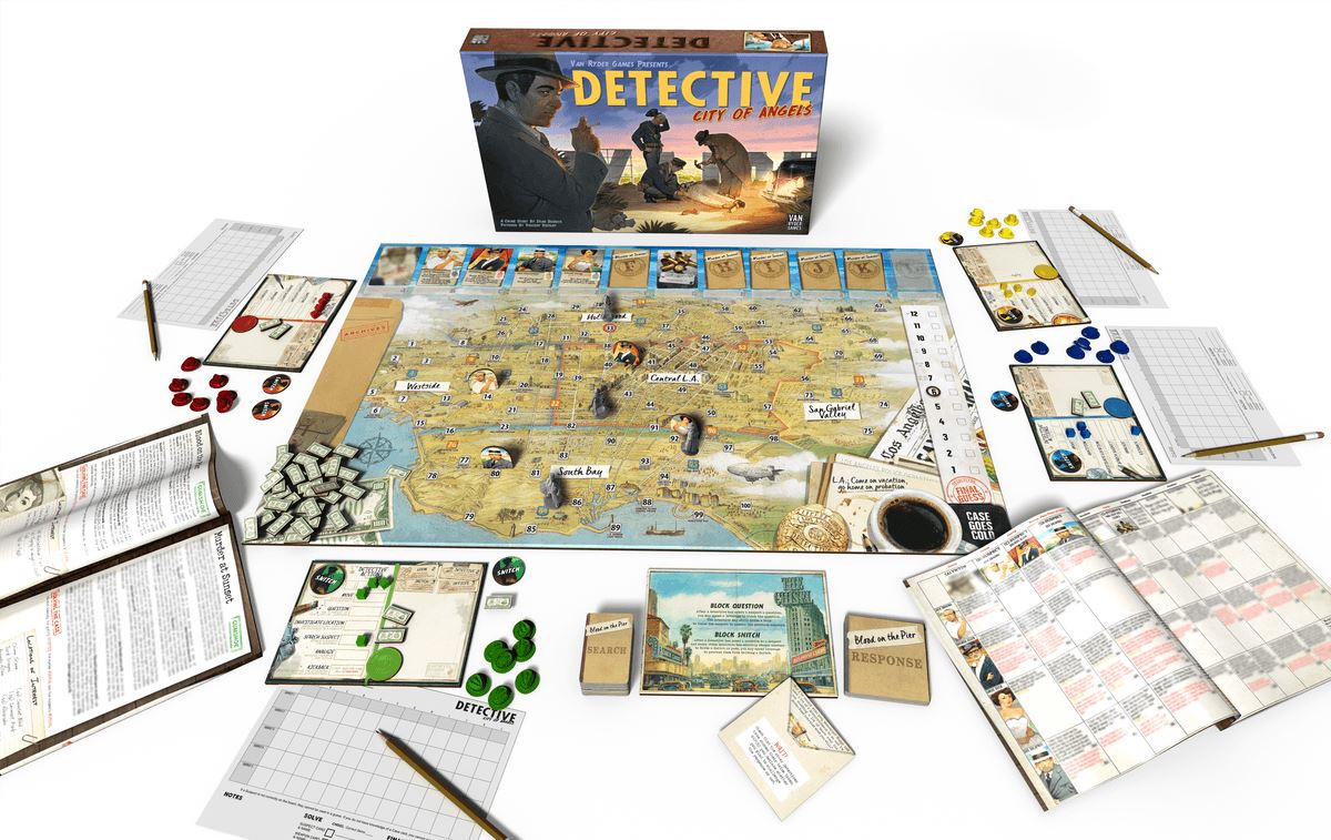 Detective: City of Angels Board Games Van Ryder Games