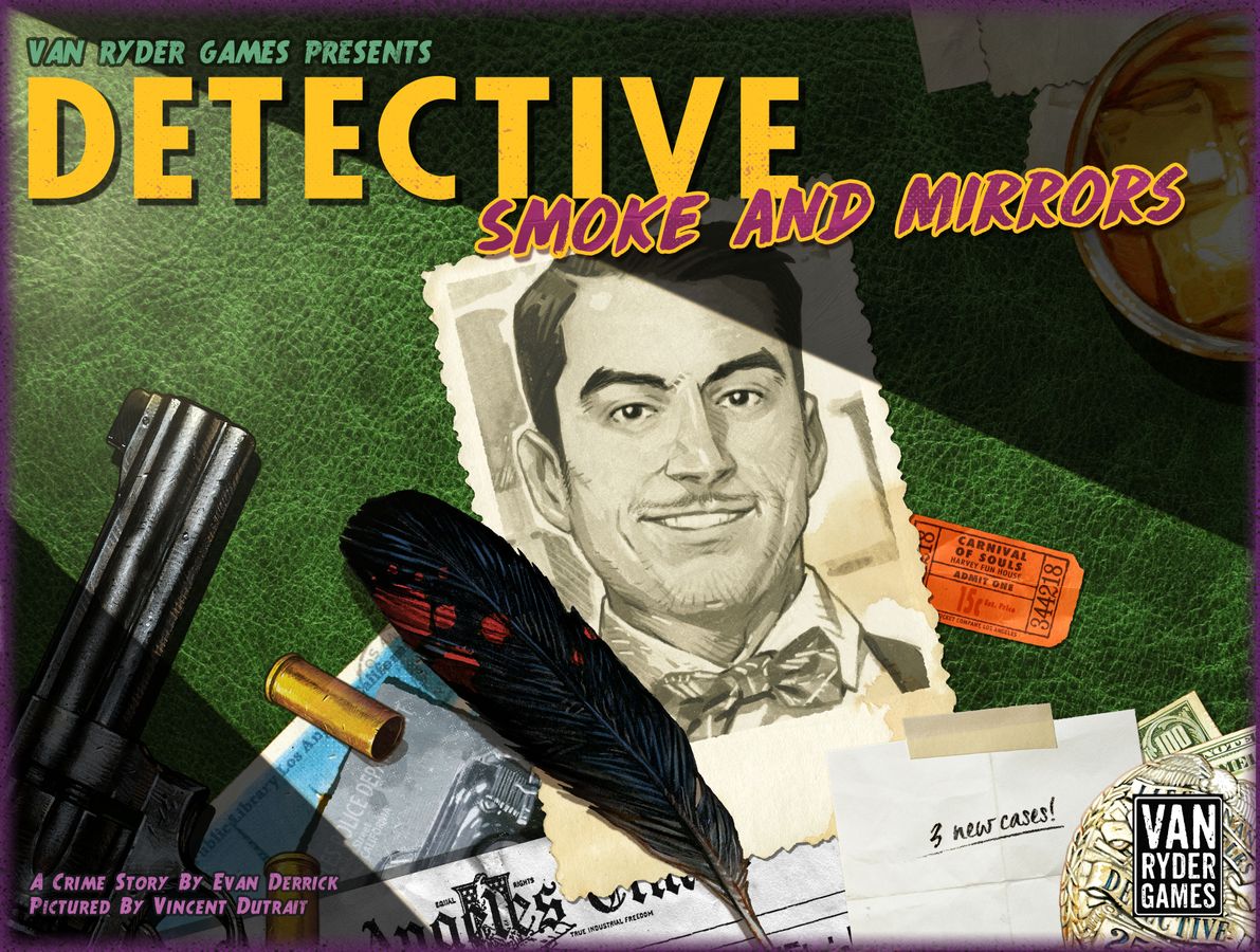 Detective: City of Angels - Smoke and Mirrors Board Games Van Ryder Games