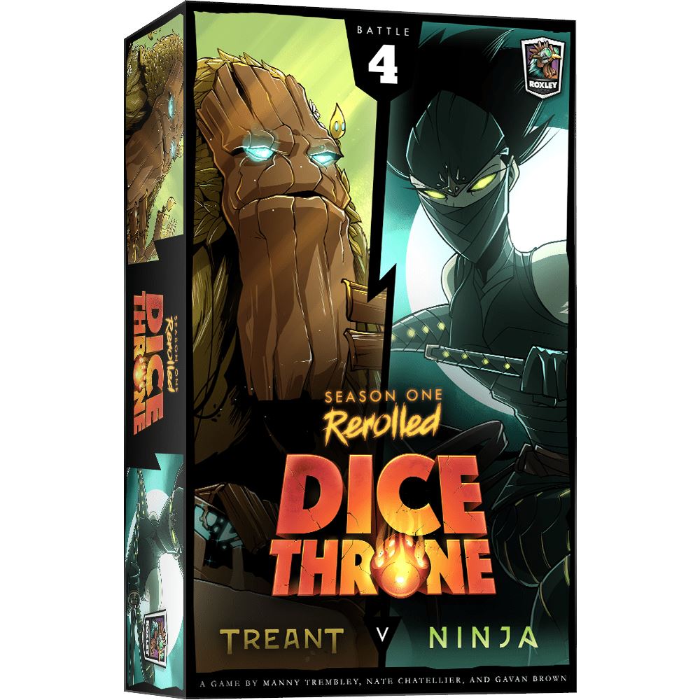 Dice Throne: Season One Rerolled - Battle 4 - Treant v. Ninja Card Games ROXLEY GAMES 