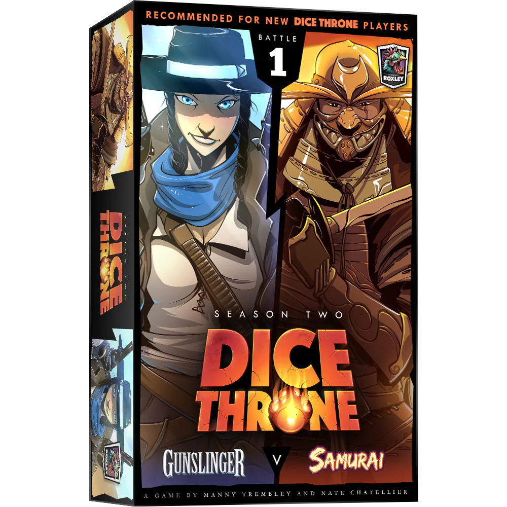 Dice Throne: Season Two - Battle 1 - Gunslinger v. Samurai Card Games ROXLEY GAMES