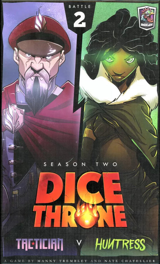 Dice Throne: Season Two - Battle 2 - Tactician v. Huntress Card Games ROXLEY GAMES 