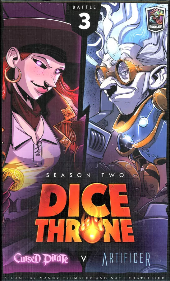 Dice Throne: Season Two - Battle 3 - Cursed Pirate v. Artificer Card Games ROXLEY GAMES
