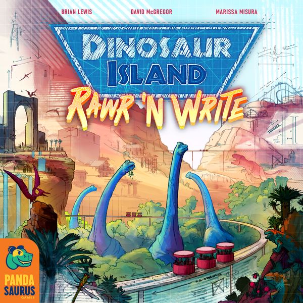 Dinosaur Island: Rawr 'n Write Board Games PANDASAURUS GAMES