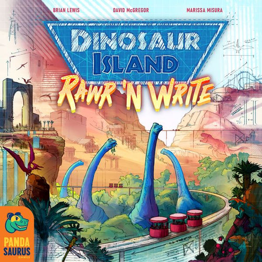 Dinosaur Island: Rawr 'n Write Board Games PANDASAURUS GAMES 