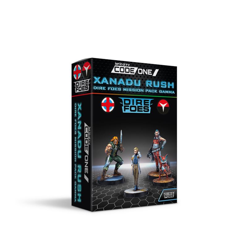 Dire Foes Mission Pack Gamma: Xanadu Rush Miniatures Corvus Belli
