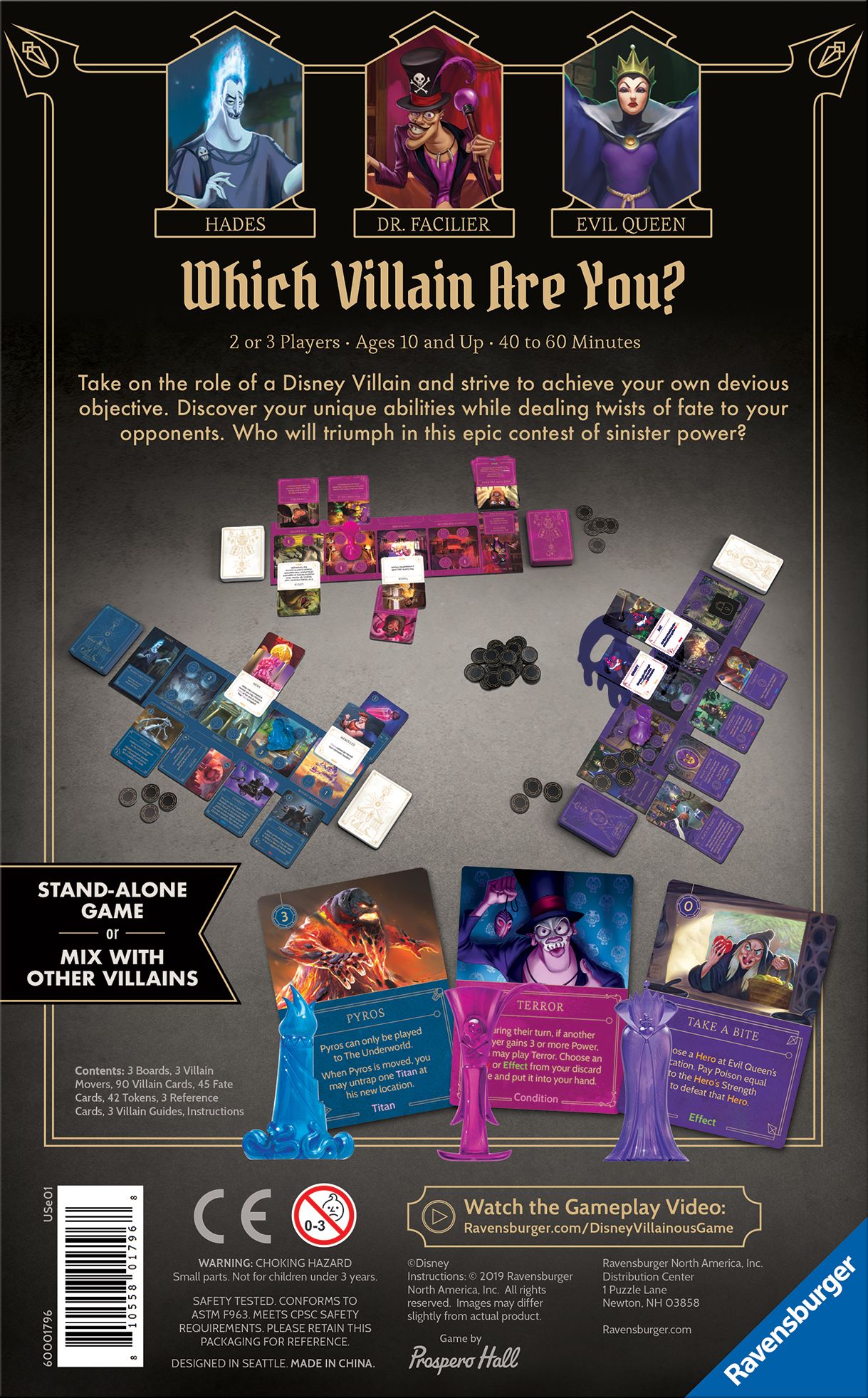 Disney Villainous: Wicked to the Core Board Games RAVENSBURGER 