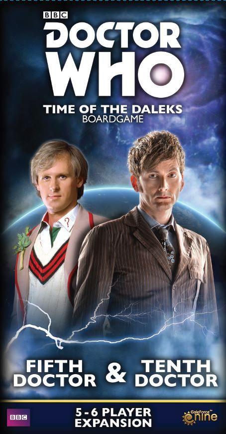 Doctor Who: Time of the Daleks – Fifth Doctor & Tenth Doctor Board Games Gale Force 9 