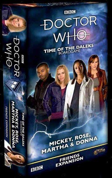 Doctor Who: Time of the Daleks – Mickey, Rose, Martha & Donna Board Games Gale Force 9 
