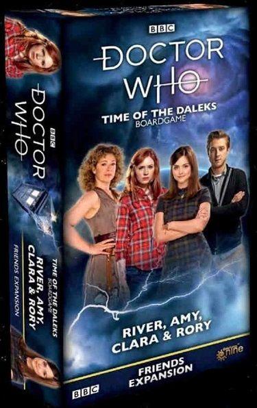 Doctor Who: Time of the Daleks – River, Amy, Clara & Rory Board Games Gale Force 9 
