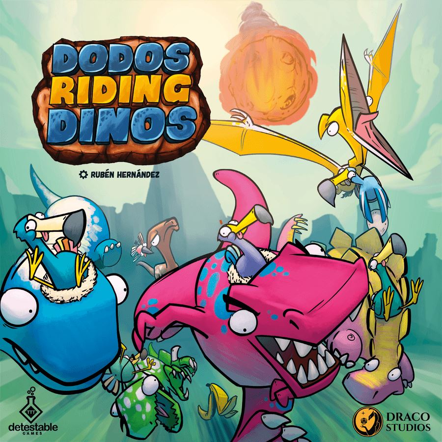 Dodos Riding Dinos Board Games Draco Studios