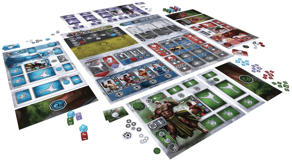 Dojo Kun Board Game CoolMiniOrNot