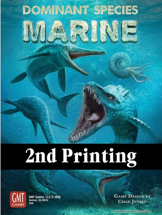 Dominant Species: Marine Board Games GMT Games 