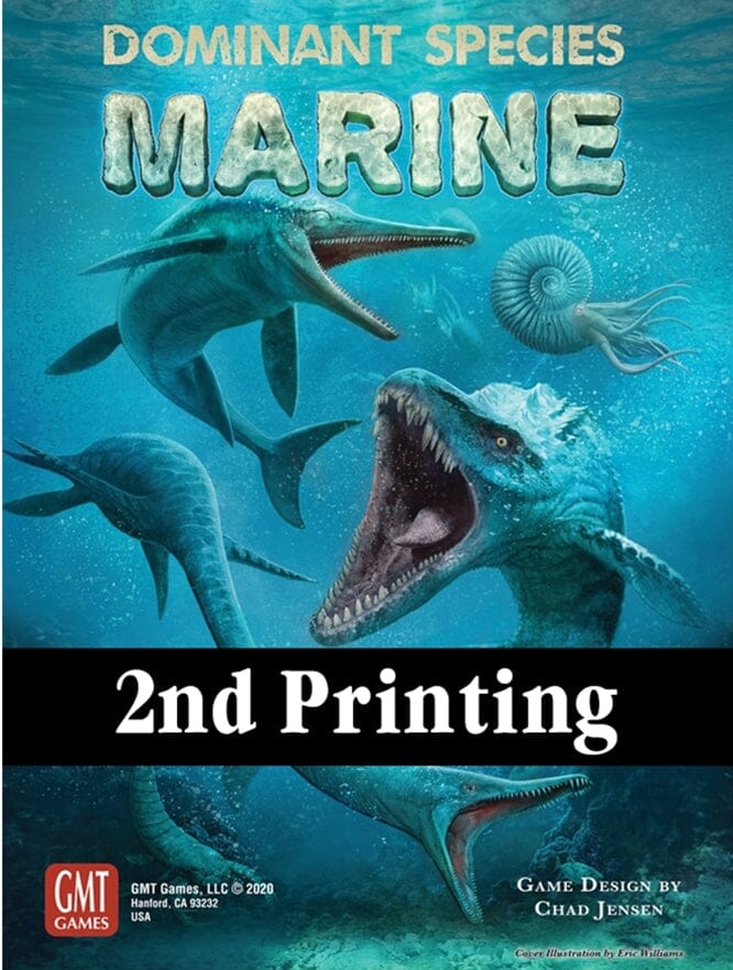 Dominant Species: Marine Board Games GMT Games