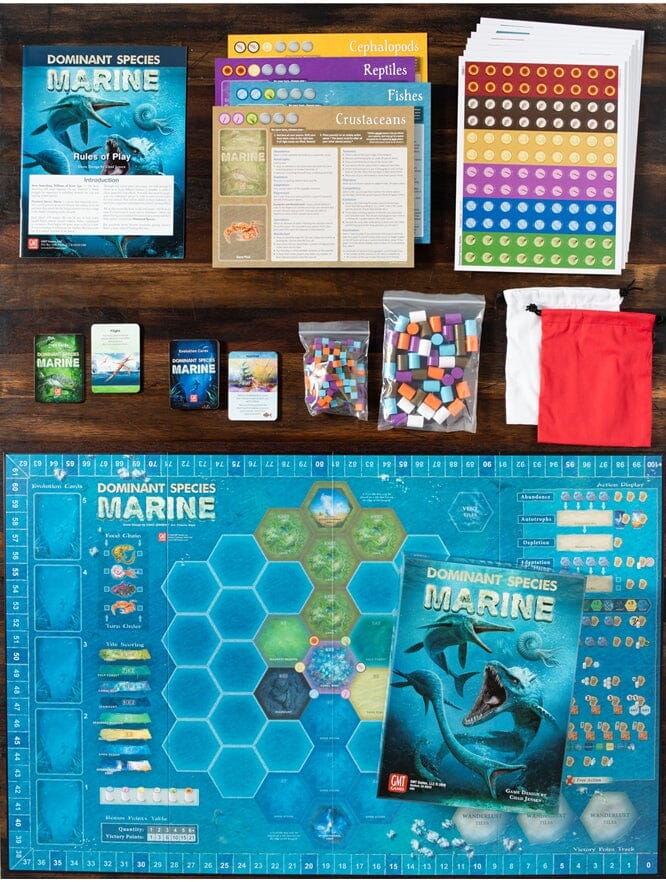 Dominant Species: Marine Board Games GMT Games 