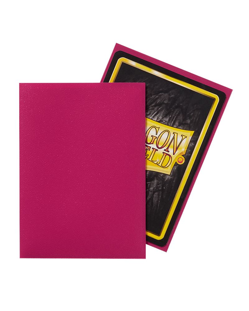Dragon Shield Matte Sleeves (100) Card Sleeves Dragon Shield Magenta