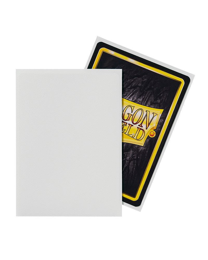 Dragon Shield Matte Sleeves (100) Card Sleeves Dragon Shield White 