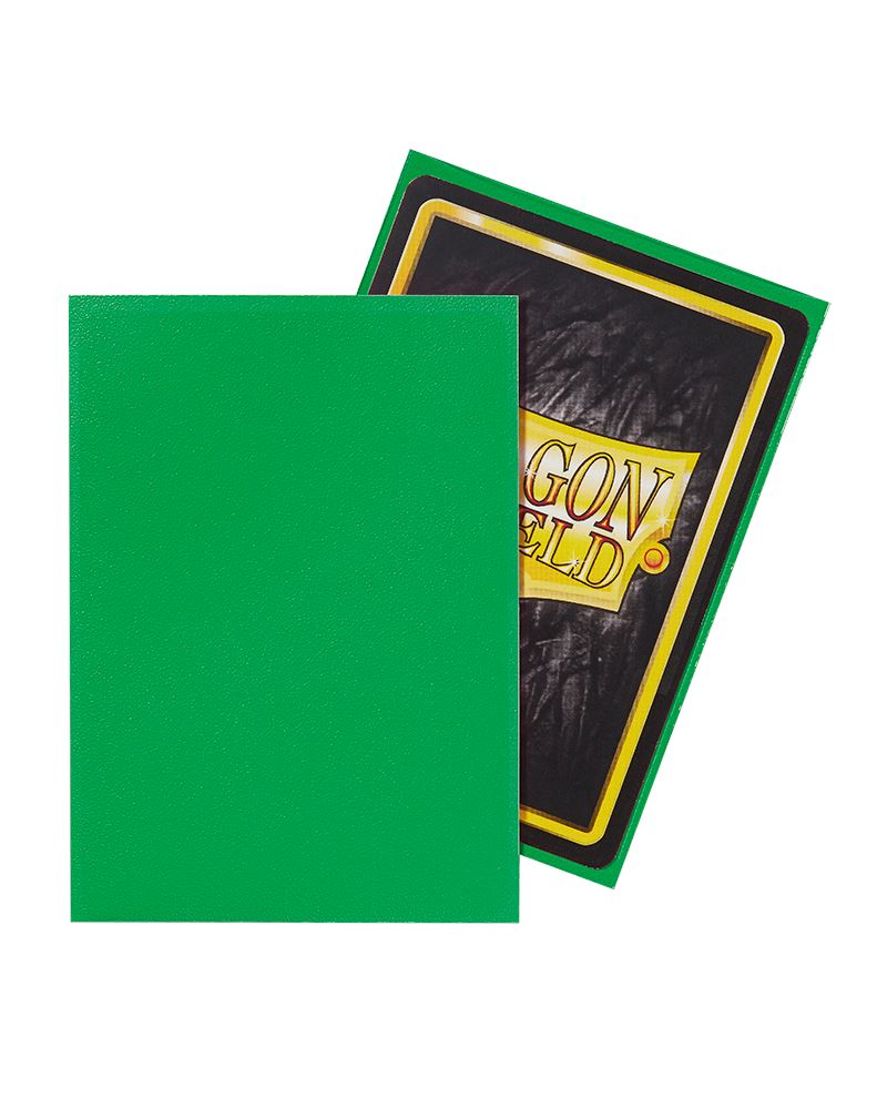 Dragon Shield Matte Sleeves (100) Supplies Dragon Shield Apple Green