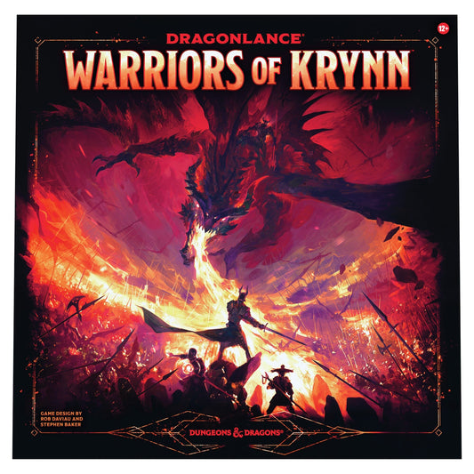 Dragonlance: Warriors of Krynn Board Games Wizards of the Coast 