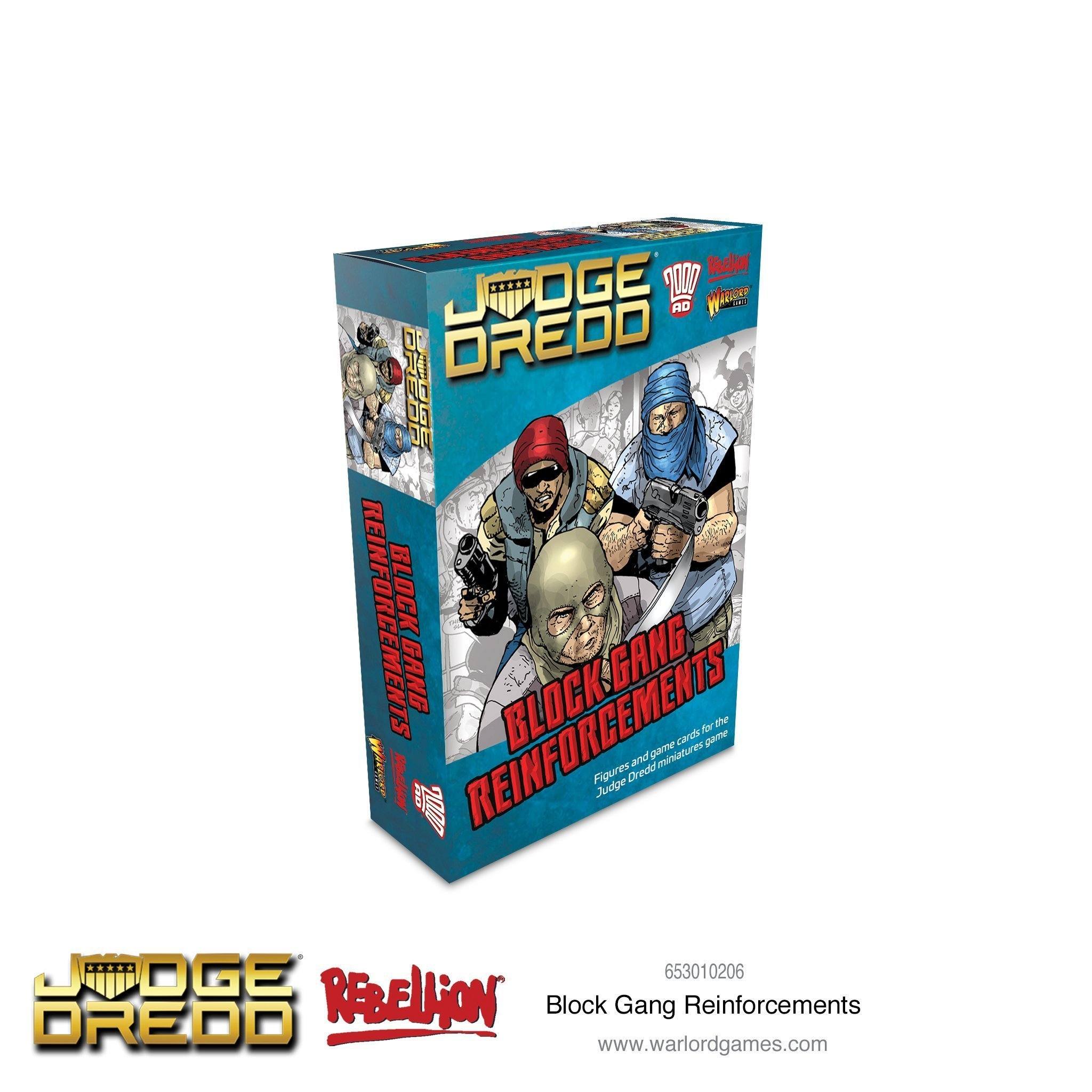 Dredd: Block Gang Reinforcements Miniatures Warlord Games