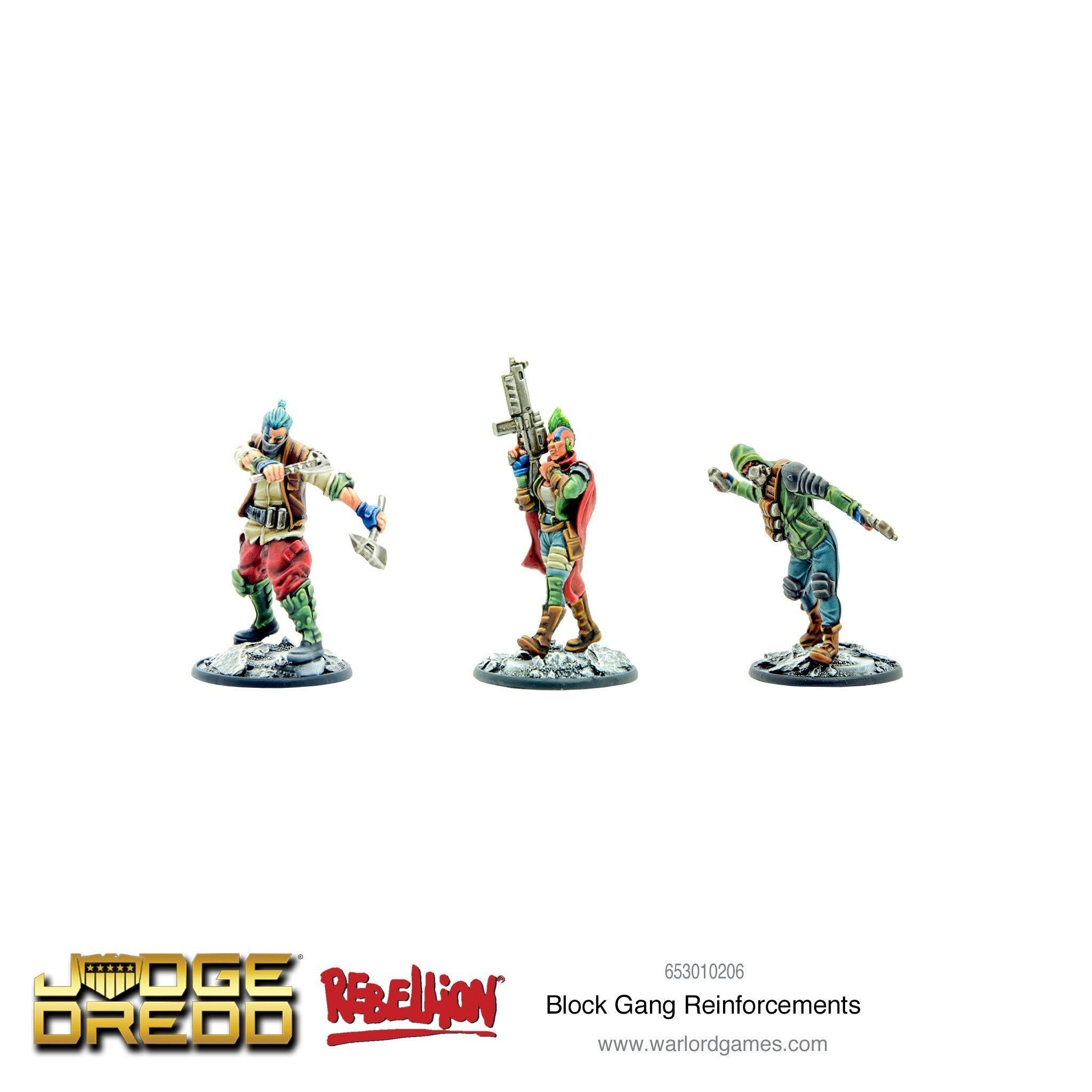 Dredd: Block Gang Reinforcements Miniatures Warlord Games