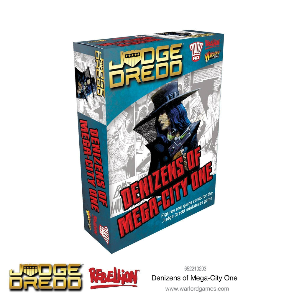 Dredd: Denizens of Mega City One Miniatures Warlord Games