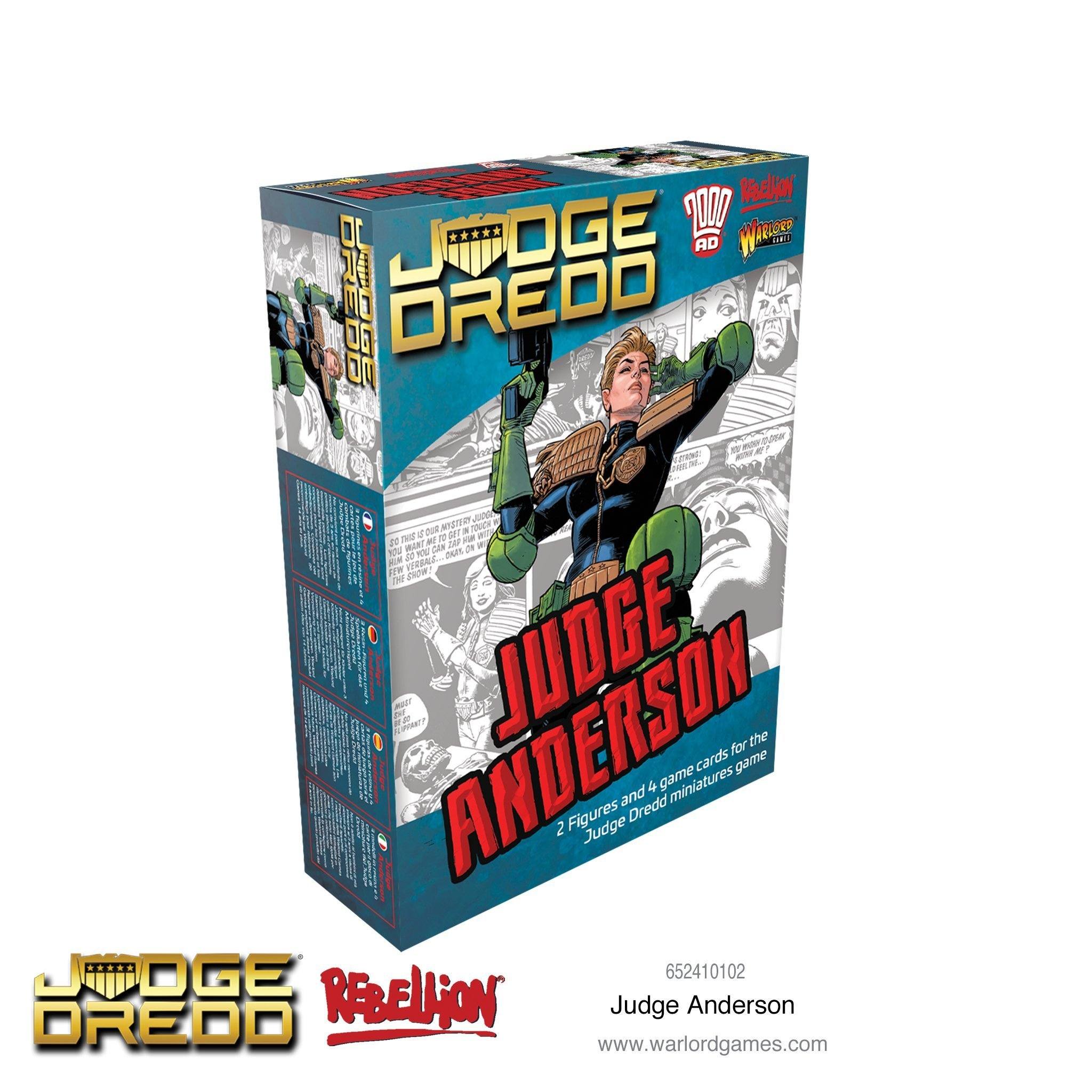Dredd: Judge Anderson Miniatures Warlord Games