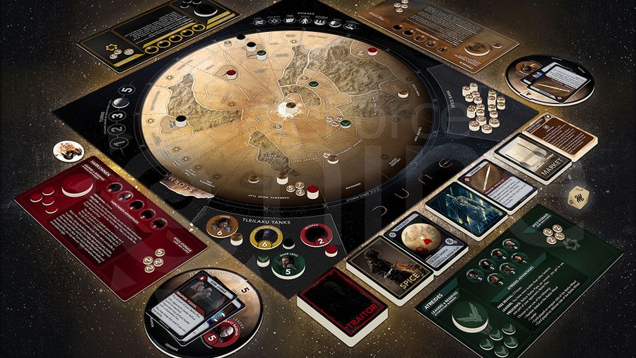 Dune: A Game of Conquest and Diplomacy Board Games Gale Force 9