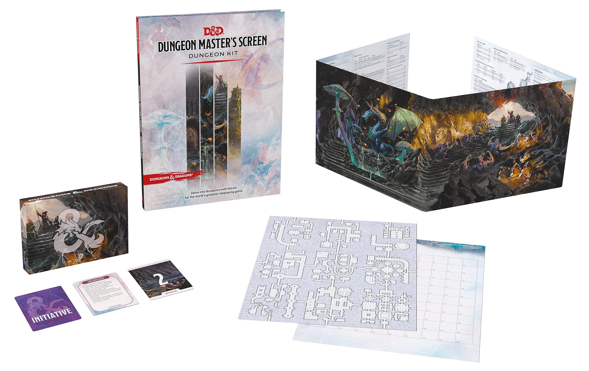 Dungeon Master's Screen Dungeon Kit RPG Wizards of the Coast